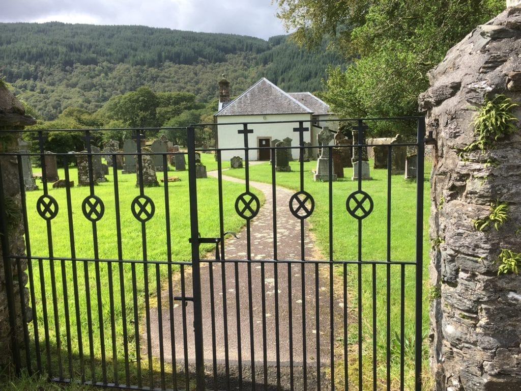 Kilmodan Church & Gate