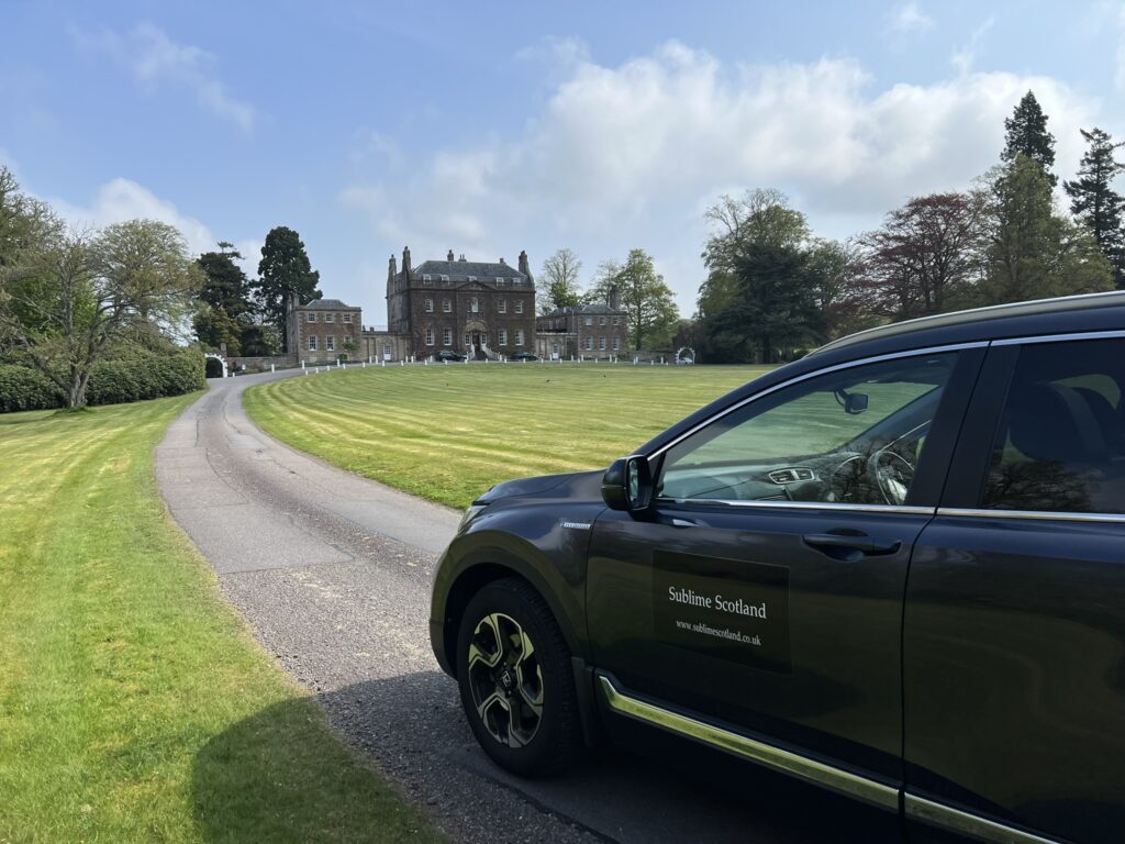 Pick up in Inverness - car at Culloden House
