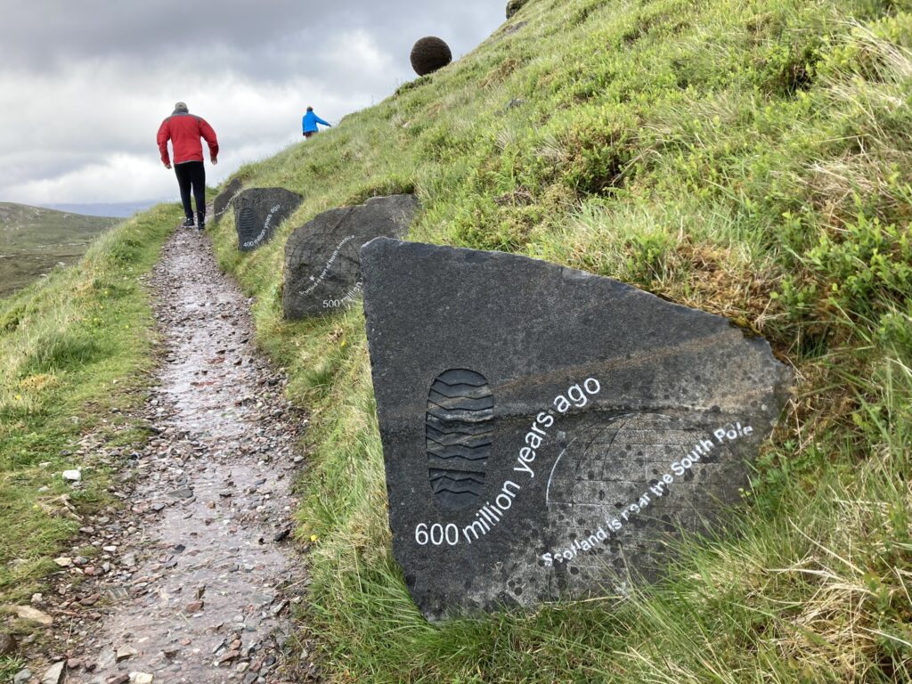 Knockan Crag trail
