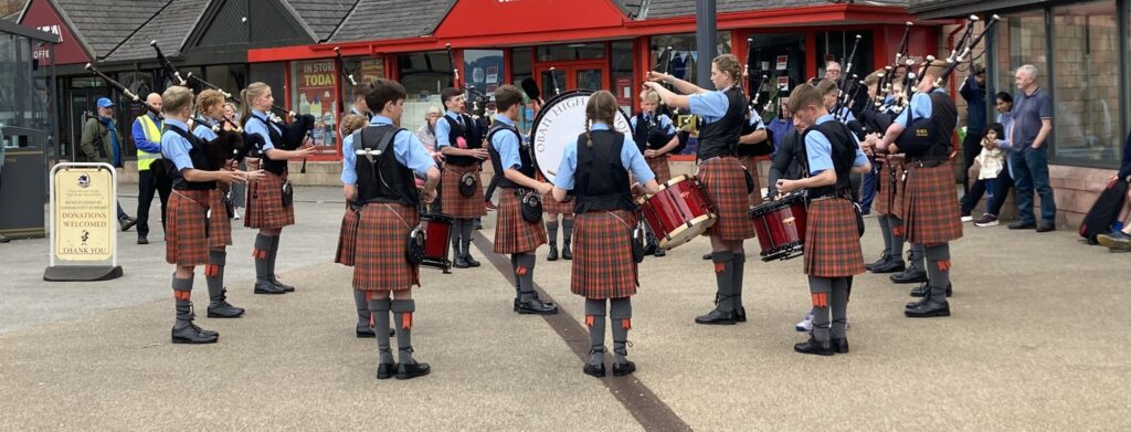 High School Pipe Band